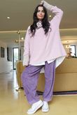 Conrad Oversized Boxy Knit Rose Marl